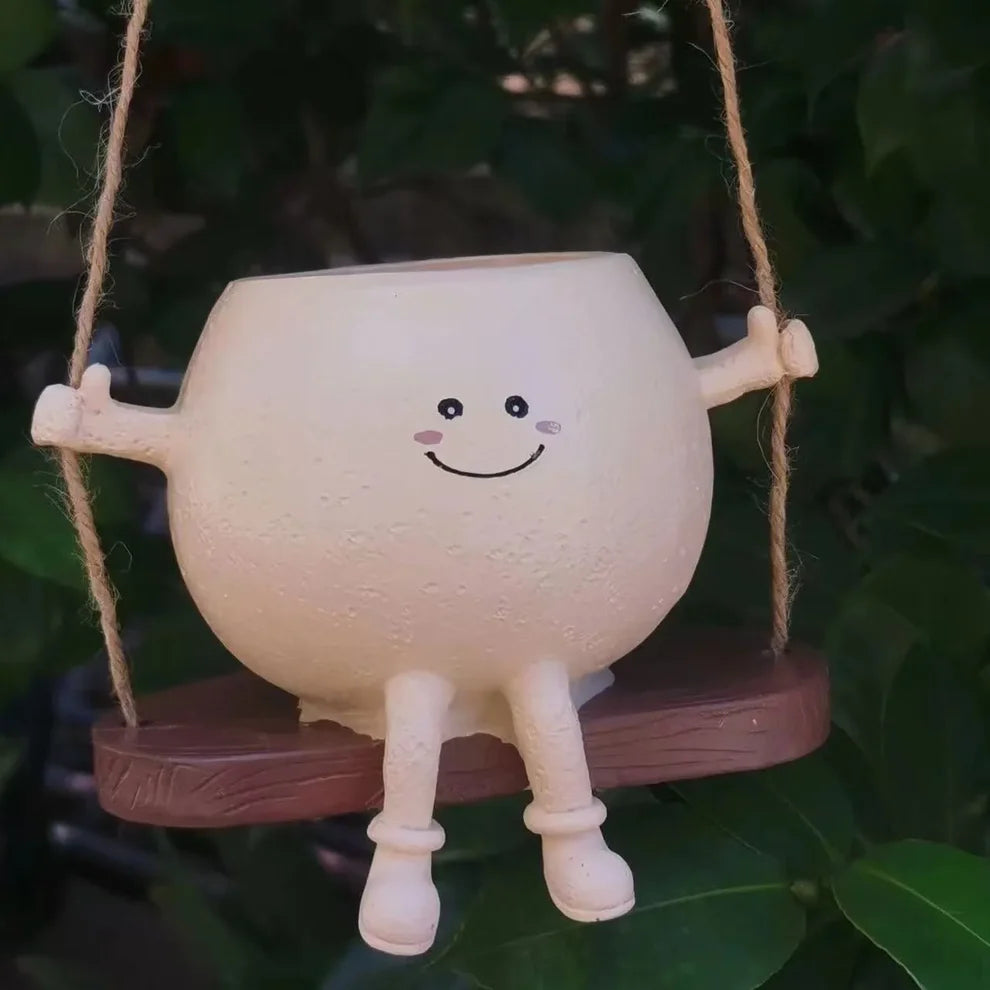 Smiley Flower Pot