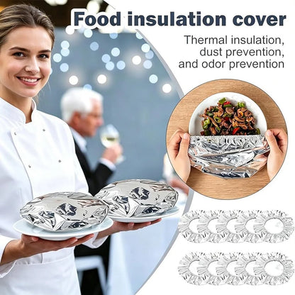 REUSABLE ALUMINUM FOIL FOOD COVER