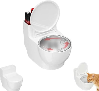 Toilet Water Bowl for Cat
