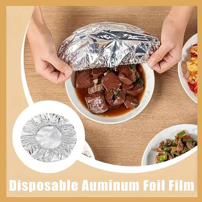 REUSABLE ALUMINUM FOIL FOOD COVER