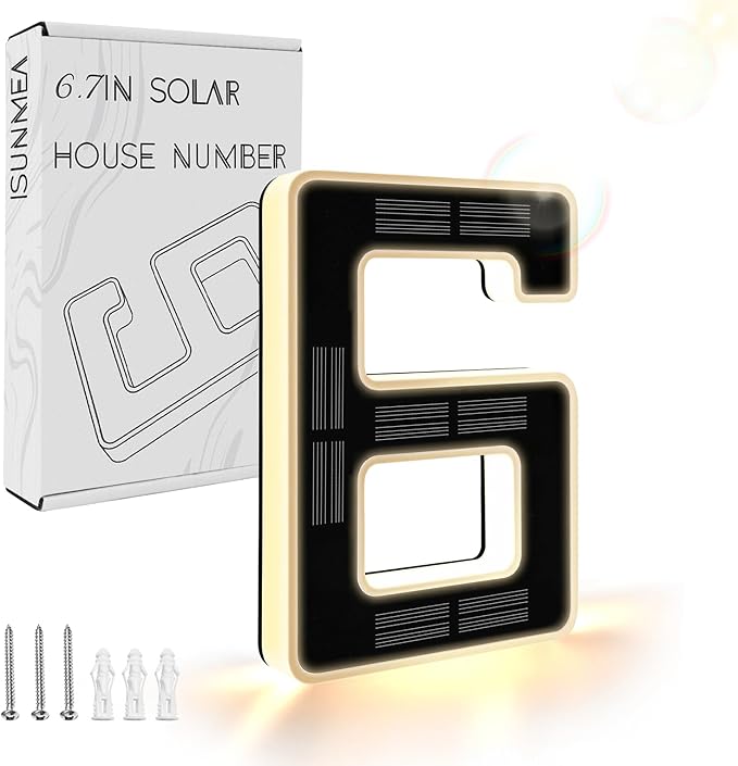 Waterproof Illuminated Address Sign