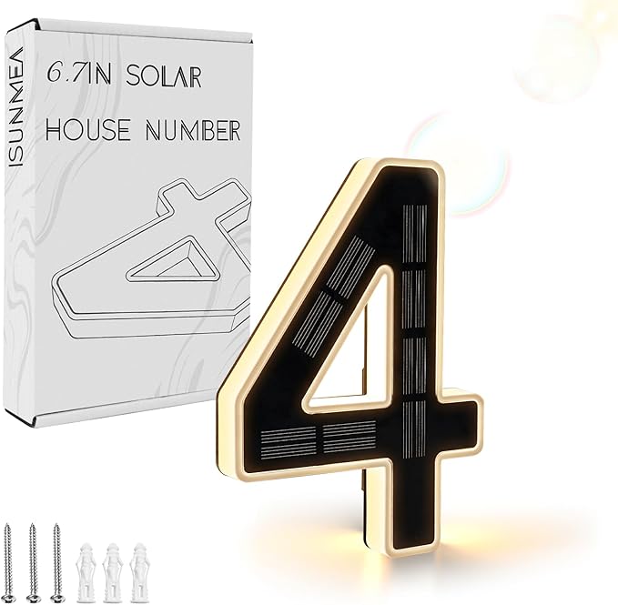 Waterproof Illuminated Address Sign