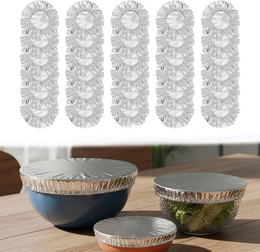REUSABLE ALUMINUM FOIL FOOD COVER
