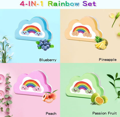 Rainbow Bath Bombs