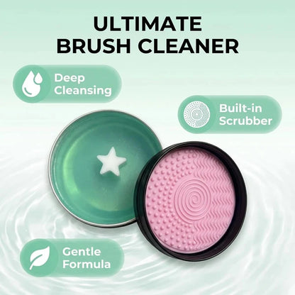 GlowBrush Cleanse — Silicone Makeup Brush & Sponge Cleaning Soap