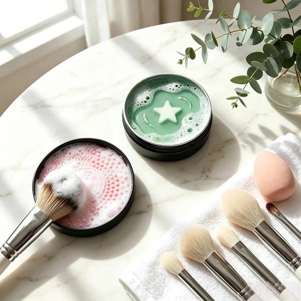 GlowBrush Cleanse — Silicone Makeup Brush & Sponge Cleaning Soap