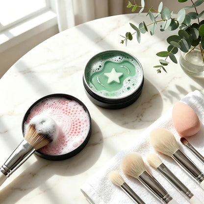 GlowBrush Cleanse — Silicone Makeup Brush & Sponge Cleaning Soap