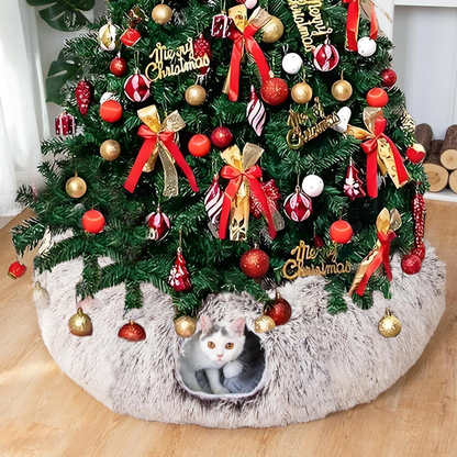 Cat tunnel bed- christmas tree decoration