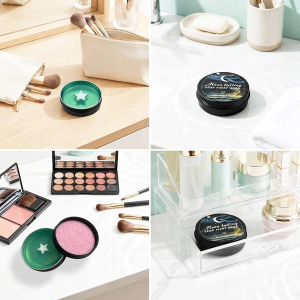 GlowBrush Cleanse — Silicone Makeup Brush & Sponge Cleaning Soap