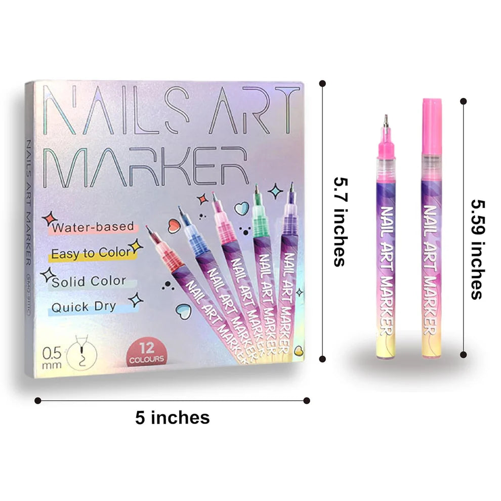 Nail art pen 3D nail polish pens