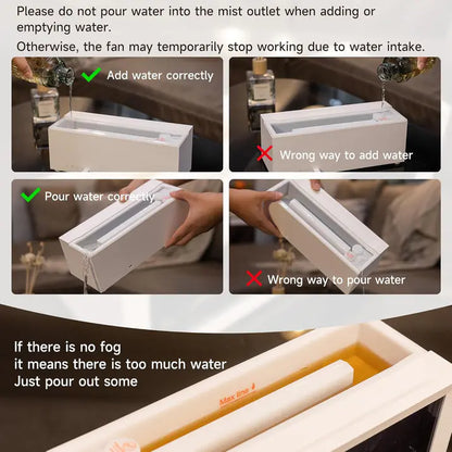 Fireplace Flame Air Diffuser Humidifier