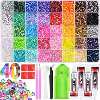 SparkleCraft Pro — 50,000-Piece Rhinestone Bedazzling Kit