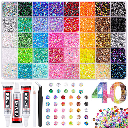 SparkleCraft Pro — 50,000-Piece Rhinestone Bedazzling Kit