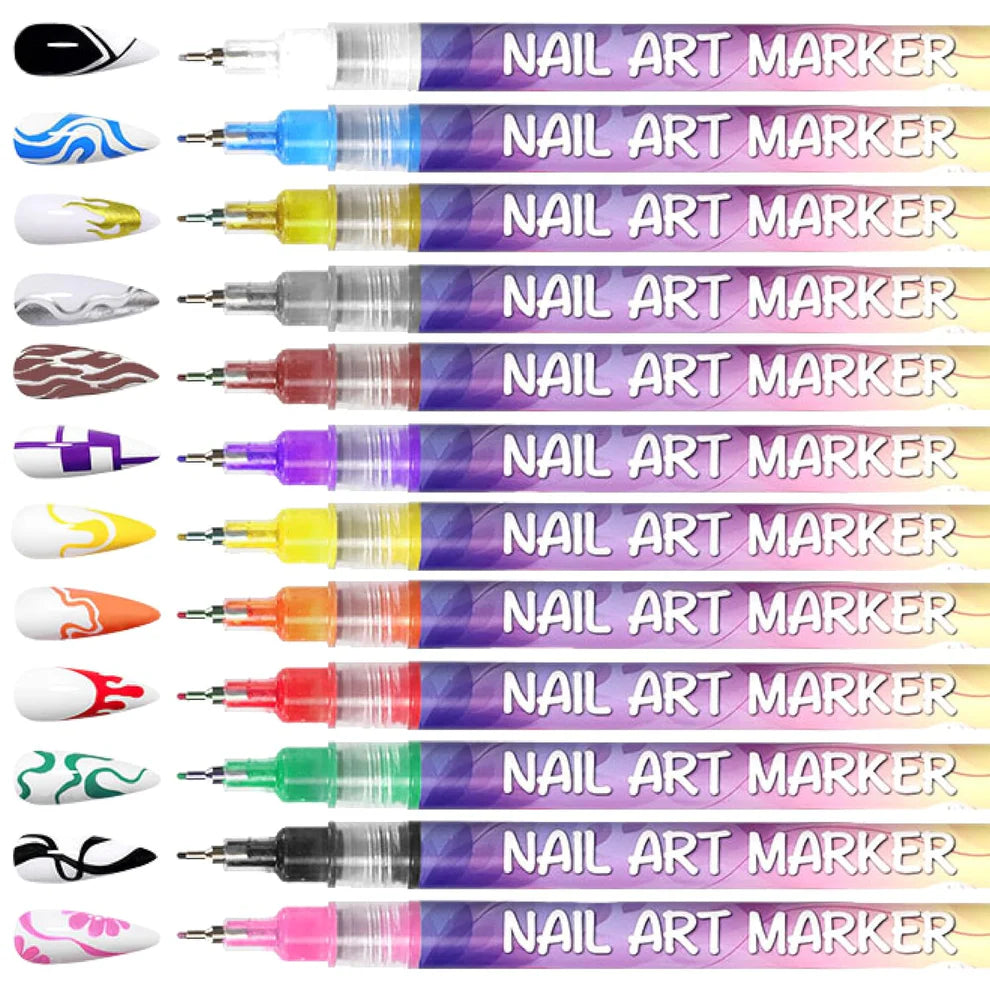 Nail art pen 3D nail polish pens
