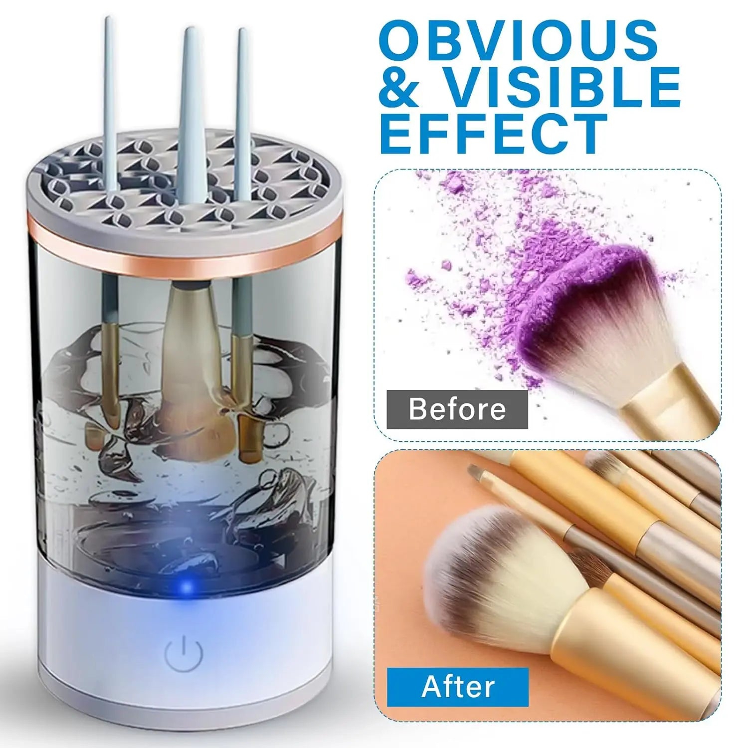 Electric Makeup Brush Cleaner Pameza