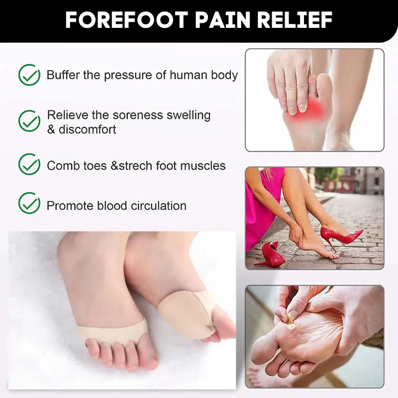 Forefoot Cushion Pads Pameza