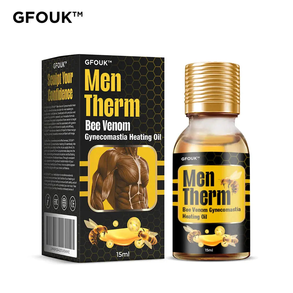 GFOUK™ MenTherm Bee Venom Gynecomastia Heating Oil Pameza