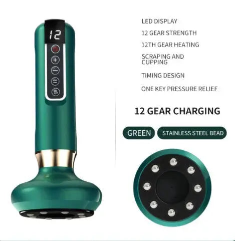 Gua Sha Electric Vacuum Cupping Massager Pameza