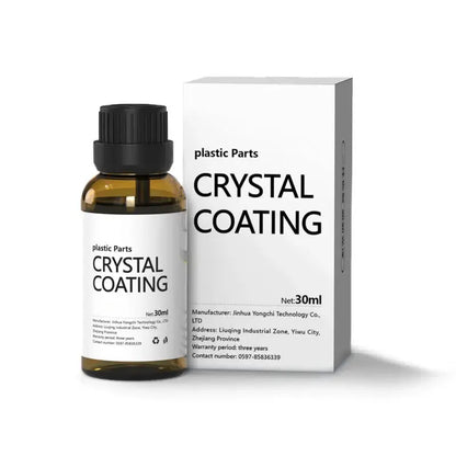 Plastics Parts Crystal Coating Restorer + Free Sponge Pameza