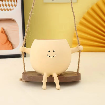 Smiley Flower Pot