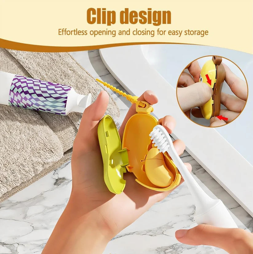 Banana Toothbrush Covers