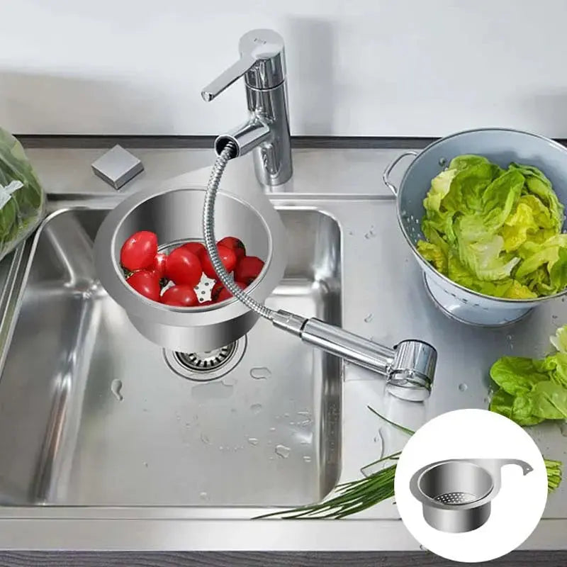 Stainless Steel Sink Strainer Basket Pameza