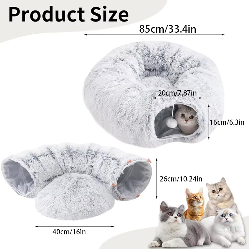 Cat tunnel bed- christmas tree decoration