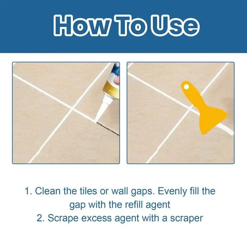 Tile Gap Filler with applicator Pameza