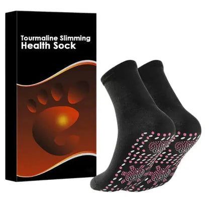 Tourmaline Acupressure Self-Heating Shaping Socks Pameza