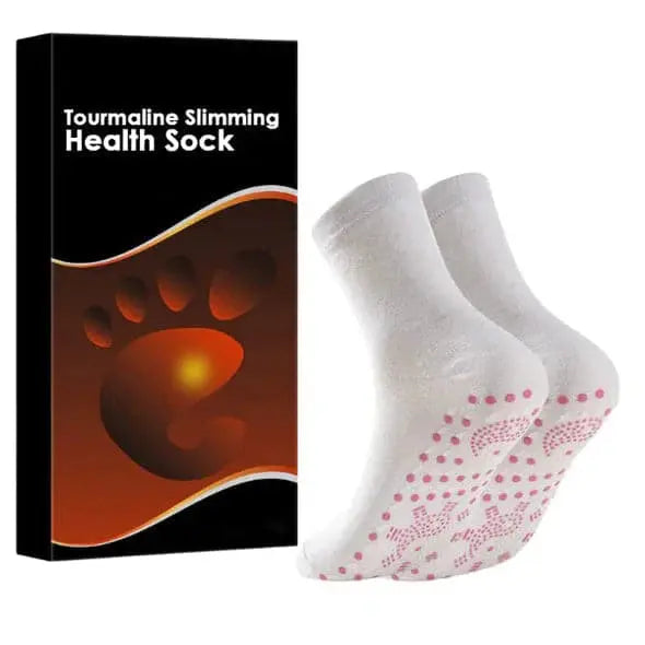 Tourmaline Acupressure Self-Heating Shaping Socks Pameza