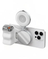 Fun Shot Magnetic Grip + Magnetic Selfie Light