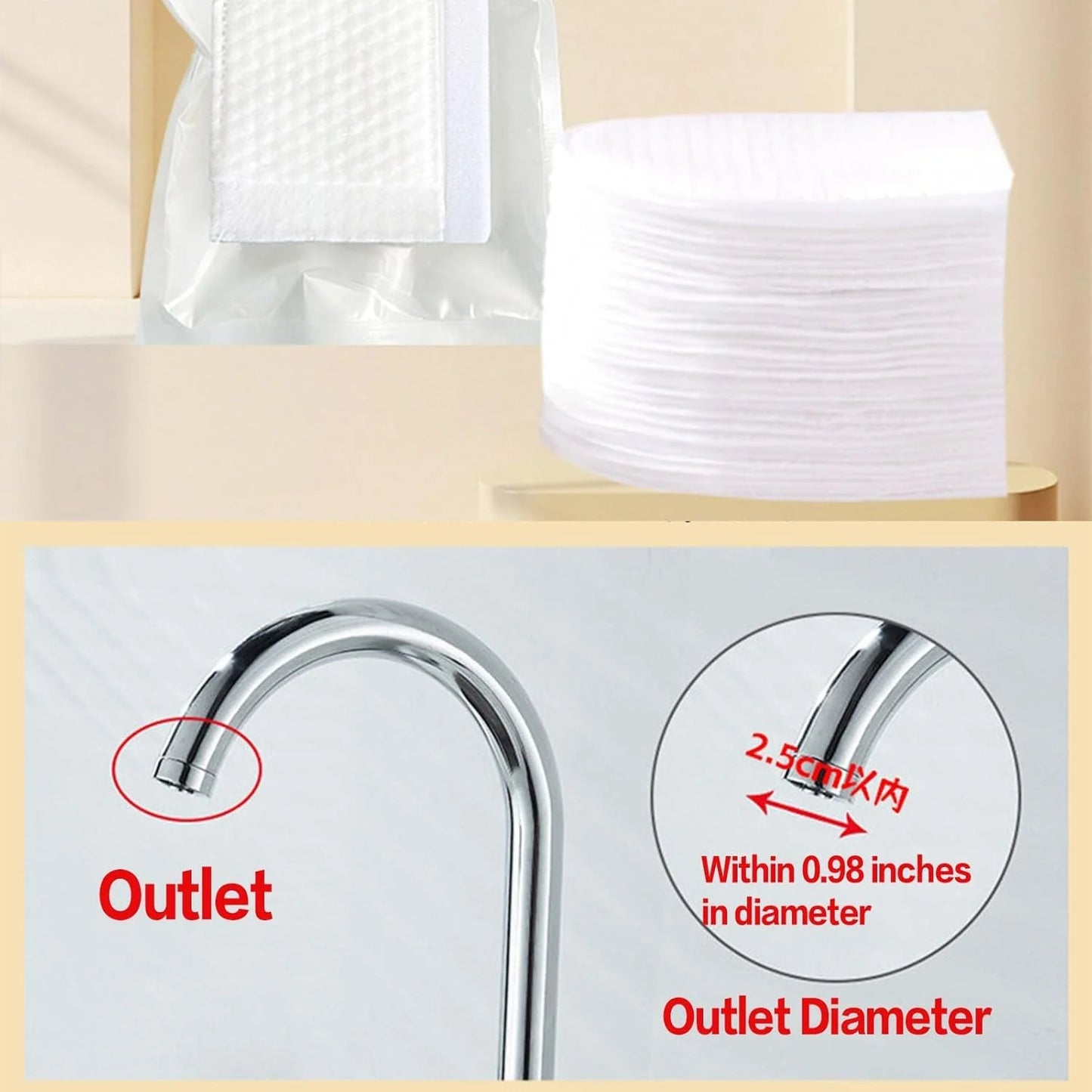 Faucet Filter Cotton Bag